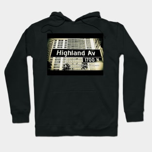 Highland Avenue2, Hollywood, California by Mistah Wilson Hoodie